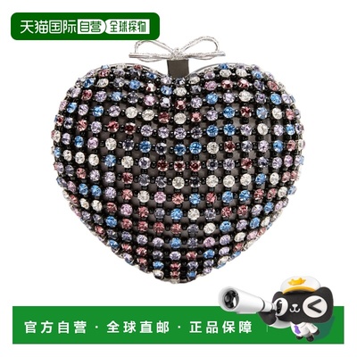 香港直邮Self-Portrait 心形手拿包 RS26307AMU