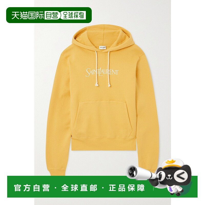 香港直邮Saint Laurent 圣罗兰 女士 徽标刺绣连帽运动衫 779611Y,女装/女士精品,卫衣/绒衫,淘宝优惠券,粉丝福利购,淘宝优惠卷