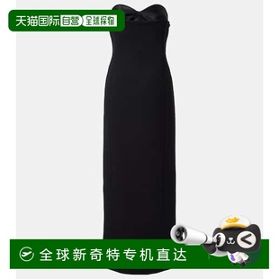 长款 Yael crêpe black黑色 连衣裙 香港直邮KHAITE 1h可退 女士