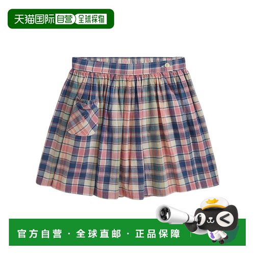 香港直邮Ralph Lauren 格纹半身裙 313B18747