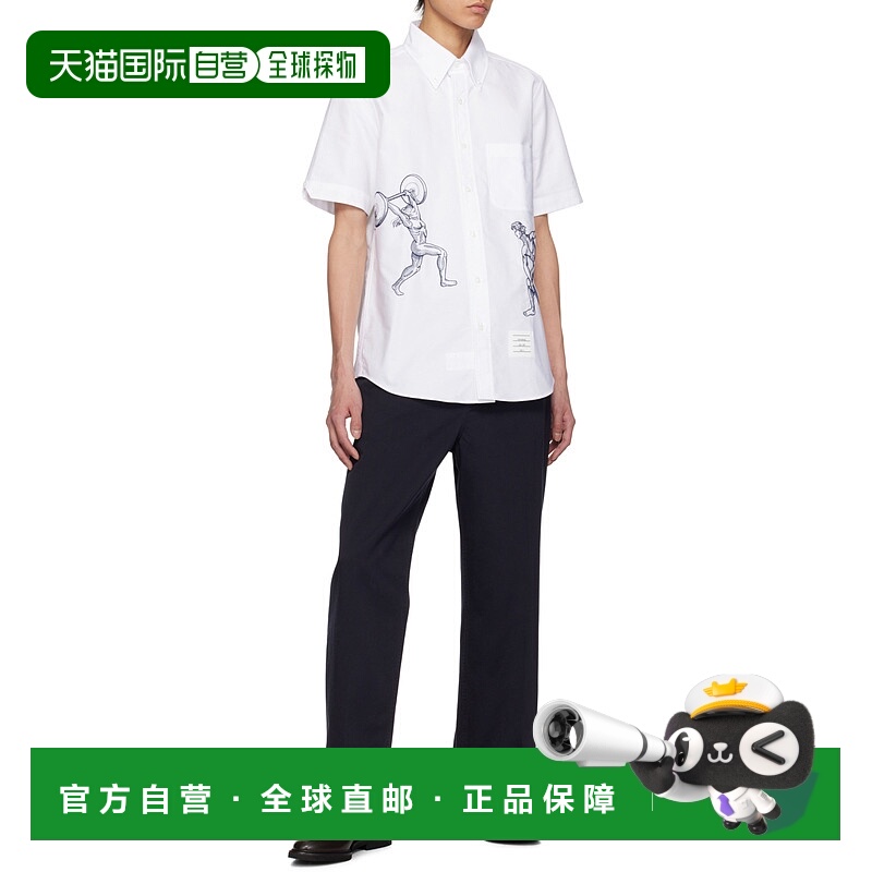 香港直邮Thom Browne 短袖衬衫 MWS239EE1306