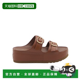 香港直邮Celine Polly厚底拖鞋 364293767C.