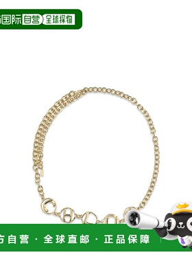 1h可退 香港直邮Chloe 蔻依 女士 Script 珠寶腰帶 CH26SBJ01CB7