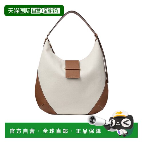 Jimmy Choo 拉链单肩包 BAR HOBO/MBVNNATURAL/TAN/斜挎包手提包