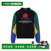 香港直邮Casablanca 男士 嵌花套头衫 1h可退 毛衣 MPF25KW100801C