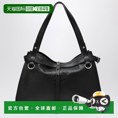 香港直邮Miu Miu 缪缪 女士 黑色皮革肩包 5BG340OOO2IER