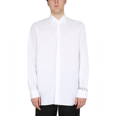 1h可退 香港直邮Raf Simons 拉夫 西蒙 男士 经典款衬衫 231M2561