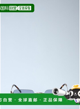 1h可退 香港直邮Miu Miu 缪缪 女士 Logo Motif 太阳镜 0MUB50SZV