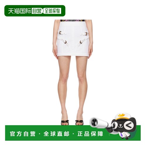 香港直邮VERSACE JEANS 女士半身裙短裙 E78HAE850EEW015TC2E003