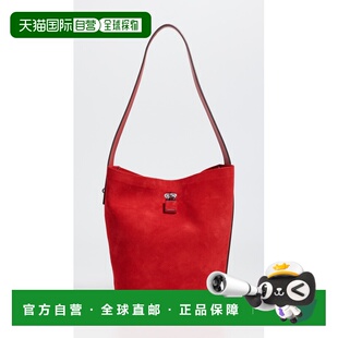 香港直邮Tory Burch 托里 伯奇 女士 绒面革长款水桶包