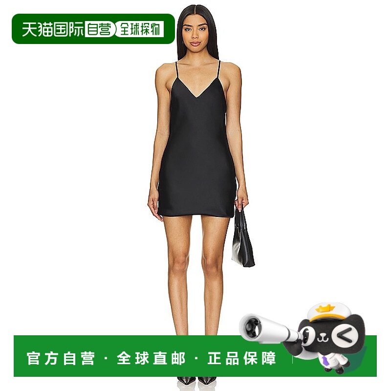 香港直邮NORMA KAMALI 诺玛 卡玛丽 女士 Bias Slip 迷你连衣裙 S