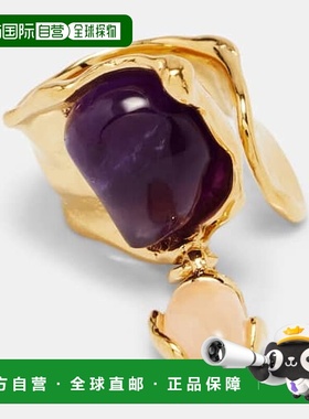 香港直邮Chloe 蔻依 女士 Soul 花朵精饰戒指 metal金属色 舒适时