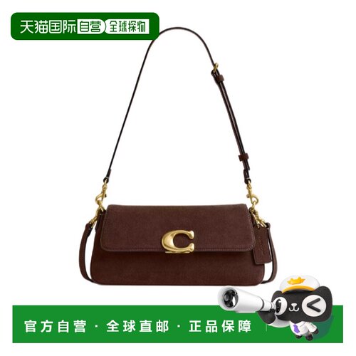 香港直邮COACH 女士斜挎包 CDZ74B4Z5D AW2026 棕色支付后1h可退