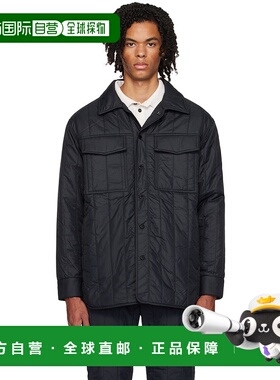 1h可退 香港直邮Canada Goose 加拿大鹅 男士 黑色 Carlyle Quilt