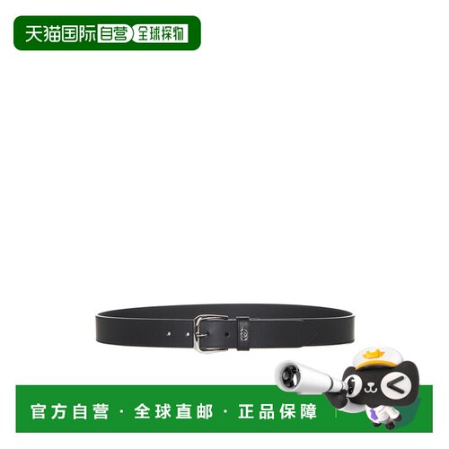 1h可退 香港直邮GUCCI 男士腰带 673921AP00N1000 AW2025 黑色 IN