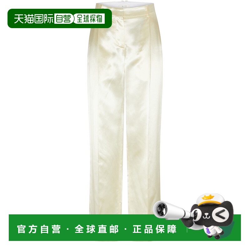 1h可退 香港直邮The Row 女士 Encore 直筒裤 2ZDTHOWHW beige米