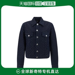 图案牛仔外套 香港直邮Balmain BH0TC275DD80