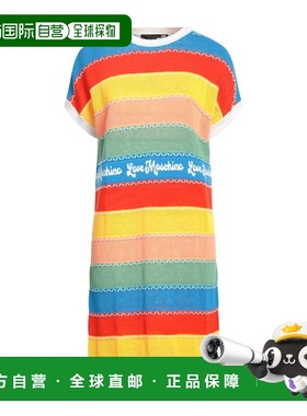 香港直邮moschino 爱莫斯奇诺 女士 夏装连衣裙 red红色 舒适时尚