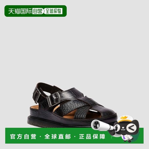 自营欧洲直邮DrMartens马丁大夫 Fisherman男女通用Analine鳄纹凉