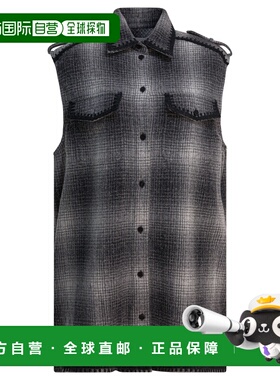 1h可退 香港直邮GOLDEN GOOSE 女士 CHEMISIER 羊毛混纺连衣裙 GW