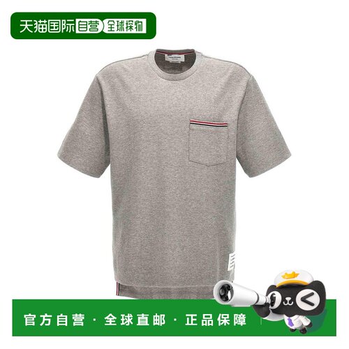 香港直邮THOM BROWNE 男士T恤 MJS183A07323055 C【付后1h可退】