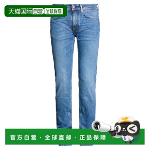 艾克妮 Studios 男士 牛仔长裤 舒 1h可退 blue蓝色 香港直邮Acne