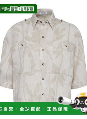 香港直邮Brunello Cucinelli 图案衬衫 MB650NJ806短袖