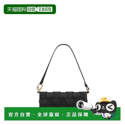 自营欧洲直邮POLENE Neiti女士黑色小牛皮单肩包斜挎包手提包