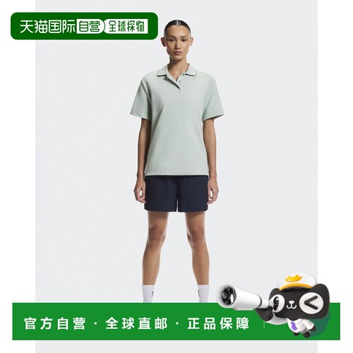自营欧洲直邮On昂跑 Courtside女士浅鼠尾草绿棉质Polo衫
