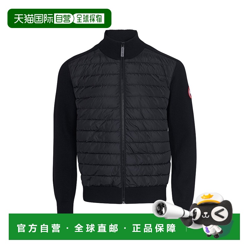 1h可退 香港直邮Canada Goose 加拿大鹅 男士 HyBridge 抓毛絨上
