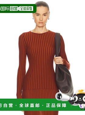 1h可退 香港直邮Gabriela Hearst 女士 Karlene 漏斗领上衣 12599