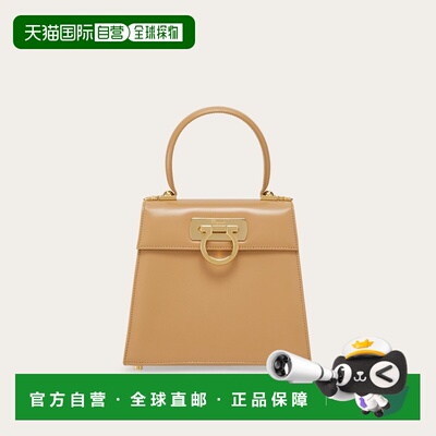 自营欧洲直邮Ferragamo菲拉格慕 Iconic Top Handle 女士小号手提
