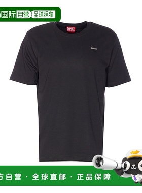 1h可退 香港直邮Diesel 迪赛 男士 標誌字母圓領 T 卹 A196460AIJ