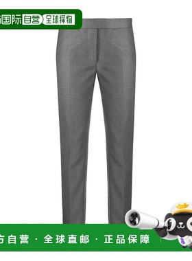 香港直邮Thom Browne 羊毛斜纹低腰正装裤 FTC025V00626