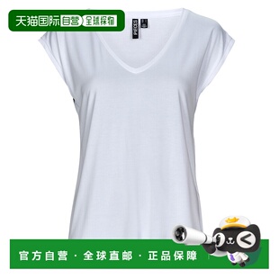 女士 T恤 PCKAMALA 短袖 白色 TEE 欧洲直邮Pieces