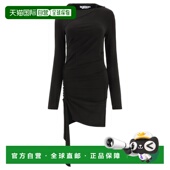 香港直邮off Asymmetrical white 1h可退 女士 黑色 连衣裙 OWDB4
