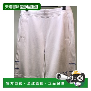 2724834P244休闲裤 香港直邮EA7 松紧腰短裤 Armani Emporio