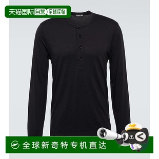 香港直邮Tom 男士 Ford 福特 莱赛尔纤维棉质亨利领 汤姆 1h可退