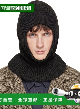 1h可退 香港直邮Lemaire 男士 棕色巴拉克拉法帽 AC1227LK1028