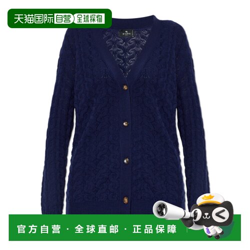 1h可退 香港直邮ETRO 女士针织衫 WRKE0182AU11ZB0065 AW2026 蓝