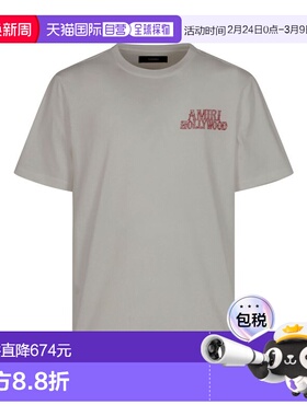 1h可退 香港直邮AMIRI 男士 AMTOJR1035_127127 T恤 AMTOJR103512