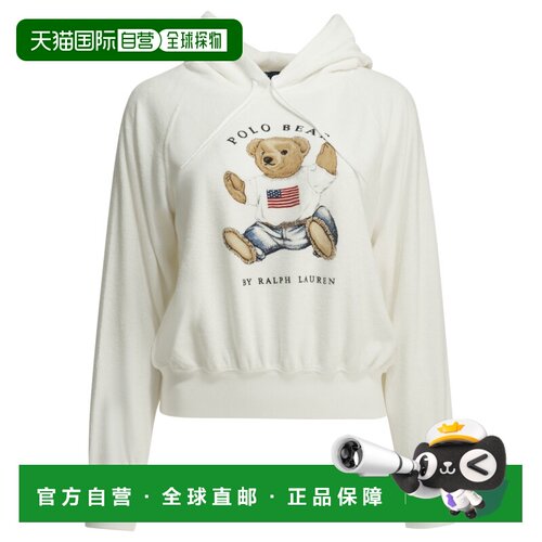 香港直邮POLO RALPH LAUREN 女士卫衣 211A12745001WHITE