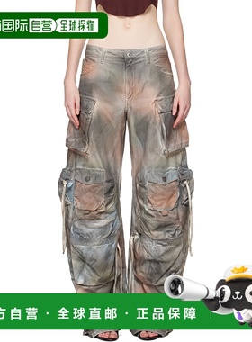 香港直邮The Attico 女士 灰色 Fern 牛仔裤 251WCP00084DDD10