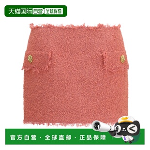 香港直邮Balmain GF0LBB50WD60 拉链半身裙