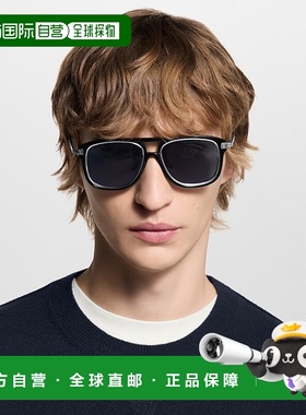 自营1h可退 欧洲直邮LV路易威登 Legacy系列男士黑色醋酸纤维飞行