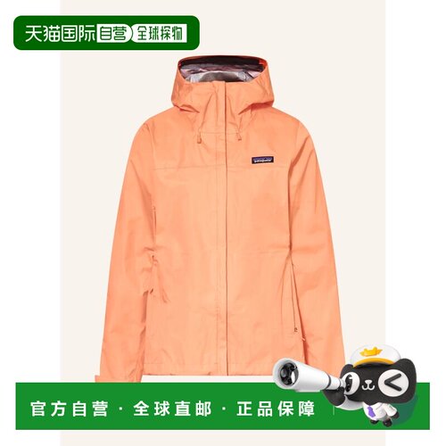 香港直邮Patagonia 女士户外风衣 100139408319700 CO 橙色 Outdo