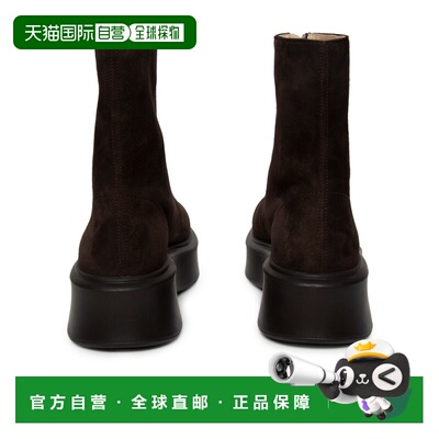 1h可退 香港直邮THE ROW 女士高跟鞋 F1144L25DARKBROWN SS2024