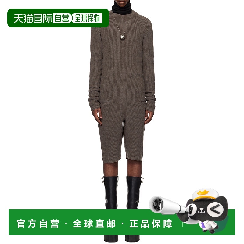 香港直邮Rick Owens Porterville连身裤 RR02D6697WSBR