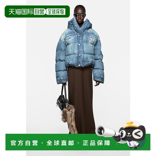 欧洲直邮ACNE (2025) 绗缝羽绒服连帽夹克