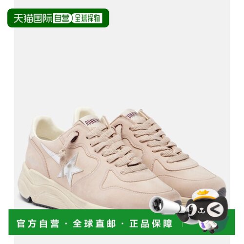 香港直邮GOLDEN GOOSE 女士 Running 鞋跟皮质运动鞋